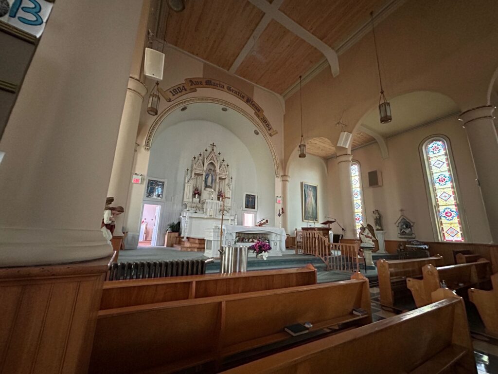 Inside Stella Maris Inverness