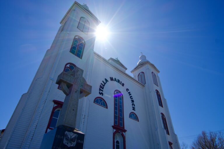 Outside of Stella Maris Church